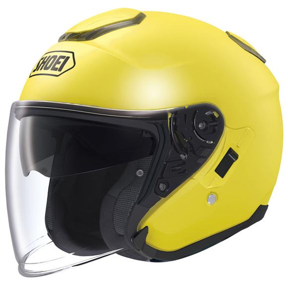 Shoei J-Cruise Open Brilliant Face – Xuast Yellow Helmet